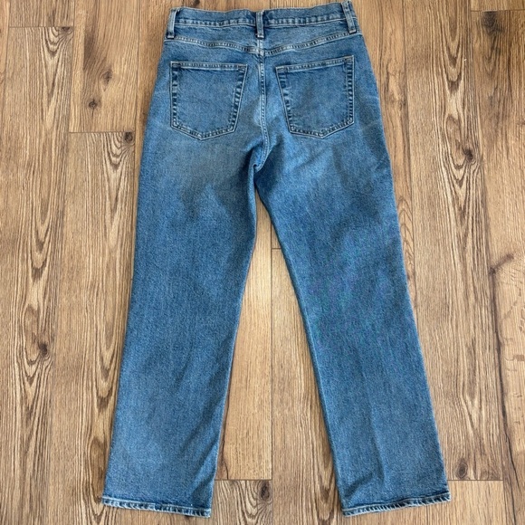 Gap Women's High Rise Straight Jeans Size 10/30R 28" - Picture 2 of 8